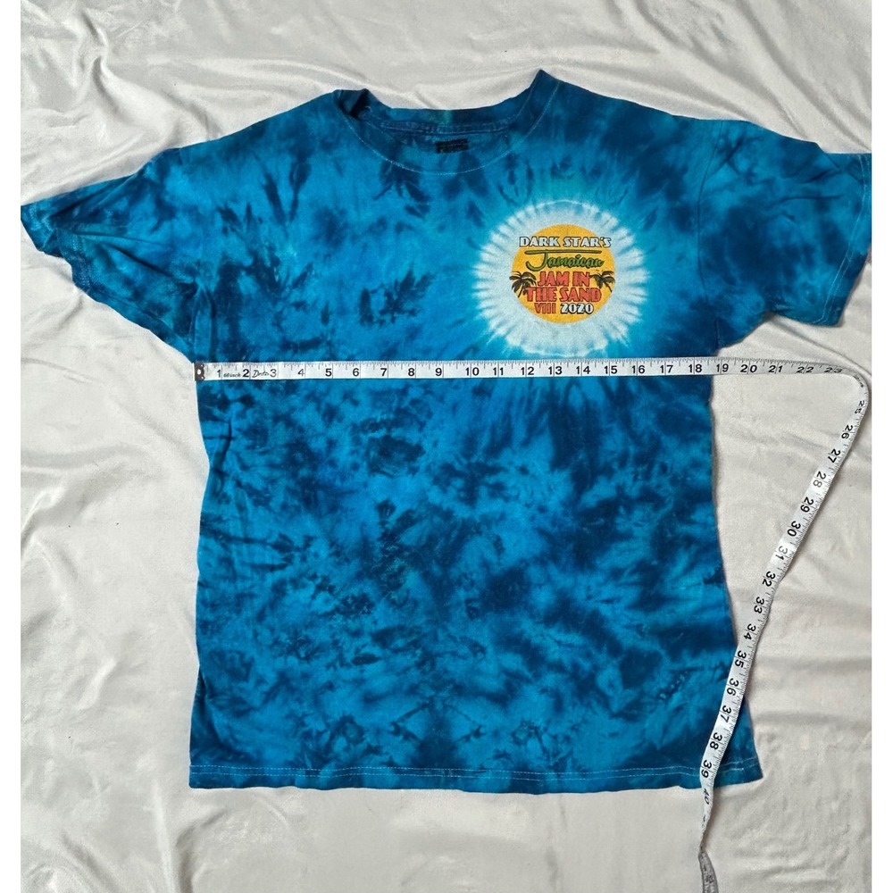 Dark Star Orchestra Jamaican Jam In The Sand VIII 2020 Tie Dye Grateful Dead Med - Picture 10 of 11
